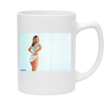 Cameron Diaz 14oz White Statesman Mug