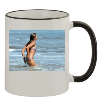 Cameron Diaz 11oz Colored Rim & Handle Mug