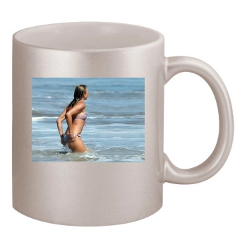 Cameron Diaz 11oz Metallic Silver Mug