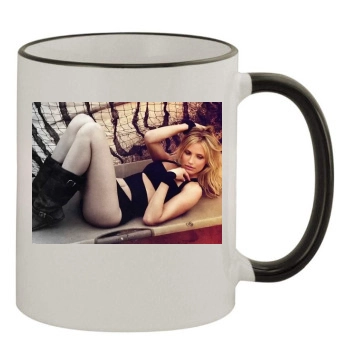 Cameron Diaz 11oz Colored Rim & Handle Mug