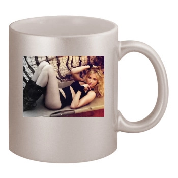 Cameron Diaz 11oz Metallic Silver Mug