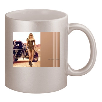 Cameron Diaz 11oz Metallic Silver Mug