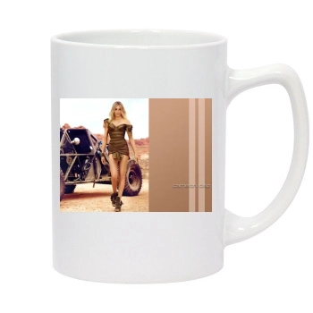 Cameron Diaz 14oz White Statesman Mug