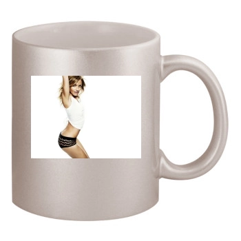 Cameron Diaz 11oz Metallic Silver Mug