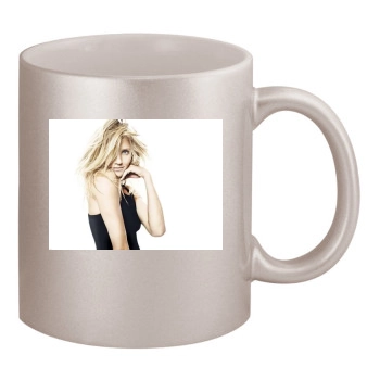 Cameron Diaz 11oz Metallic Silver Mug