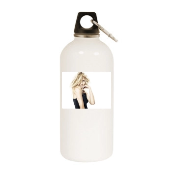 Cameron Diaz White Water Bottle With Carabiner