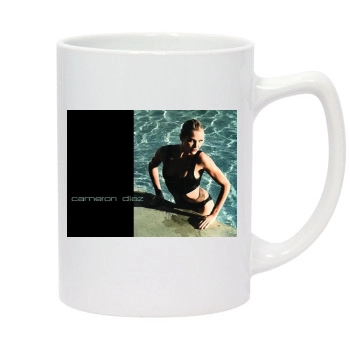 Cameron Diaz 14oz White Statesman Mug