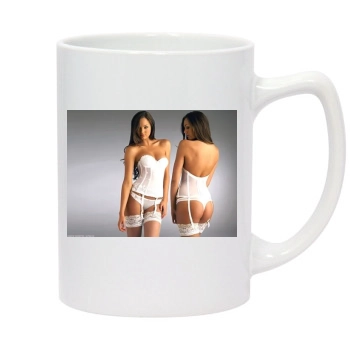 Candice Swanepoel 14oz White Statesman Mug