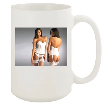 Candice Swanepoel 15oz White Mug