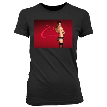 Candice Swanepoel Women's Junior Cut Crewneck T-Shirt