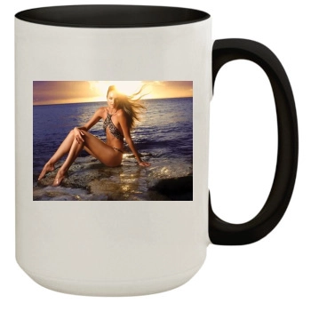 Candice Swanepoel 15oz Colored Inner & Handle Mug