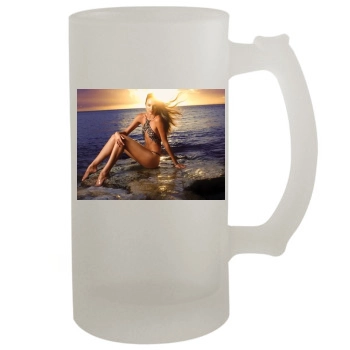 Candice Swanepoel 16oz Frosted Beer Stein