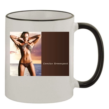 Candice Swanepoel 11oz Colored Rim & Handle Mug