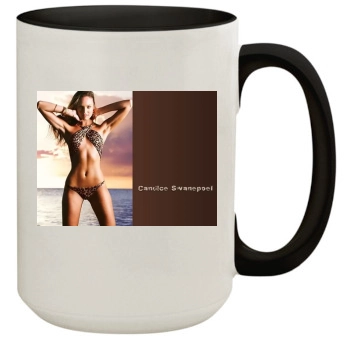 Candice Swanepoel 15oz Colored Inner & Handle Mug