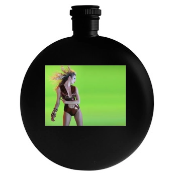 Candice Swanepoel Round Flask