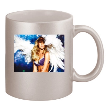 Candice Swanepoel 11oz Metallic Silver Mug