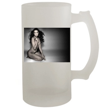 Carla Bruni 16oz Frosted Beer Stein