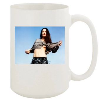 Carla Bruni 15oz White Mug