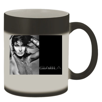 Carla Bruni Color Changing Mug