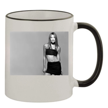 Carla Bruni 11oz Colored Rim & Handle Mug