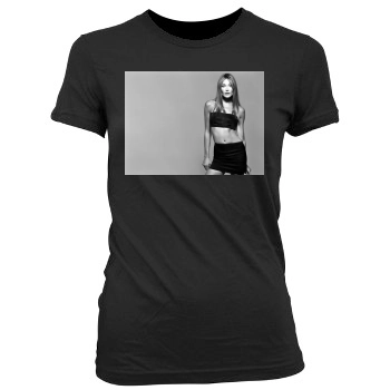 Carla Bruni Women's Junior Cut Crewneck T-Shirt