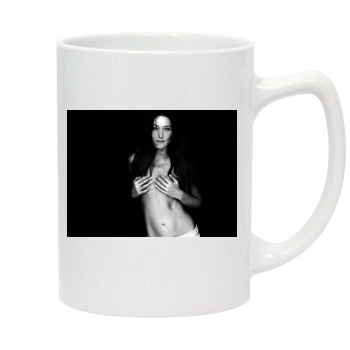 Carla Bruni 14oz White Statesman Mug