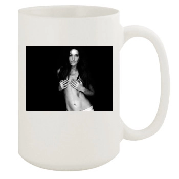 Carla Bruni 15oz White Mug