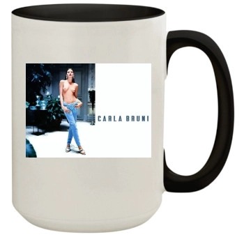 Carla Bruni 15oz Colored Inner & Handle Mug