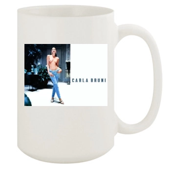 Carla Bruni 15oz White Mug