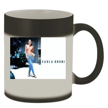 Carla Bruni Color Changing Mug