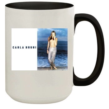 Carla Bruni 15oz Colored Inner & Handle Mug