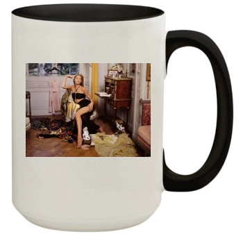 Carla Bruni 15oz Colored Inner & Handle Mug