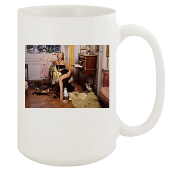 Carla Bruni 15oz White Mug