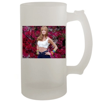 Carla Bruni 16oz Frosted Beer Stein