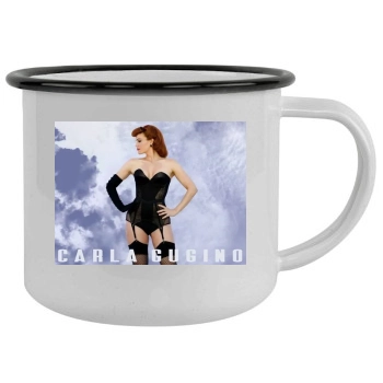 Carla Gugino Camping Mug