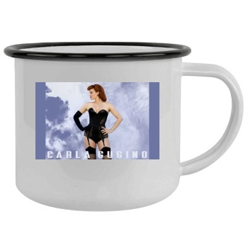 Carla Gugino Camping Mug