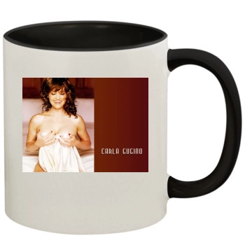 Carla Gugino 11oz Colored Inner & Handle Mug