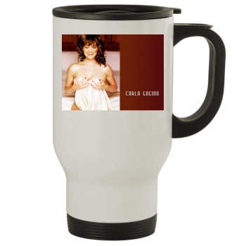 Carla Gugino Stainless Steel Travel Mug