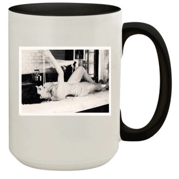 Carla Gugino 15oz Colored Inner & Handle Mug