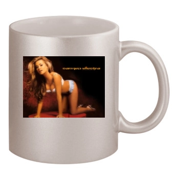 Carmen Electra 11oz Metallic Silver Mug