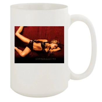 Carmen Electra 15oz White Mug