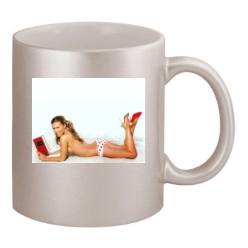 Carmen Electra 11oz Metallic Silver Mug