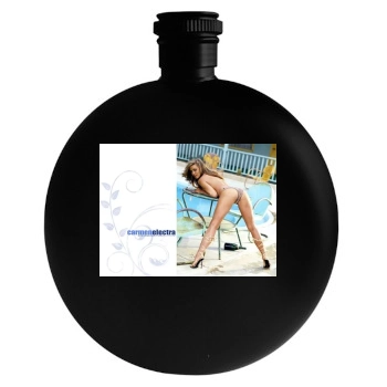 Carmen Electra Round Flask