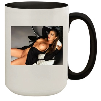 Carmen Electra 15oz Colored Inner & Handle Mug