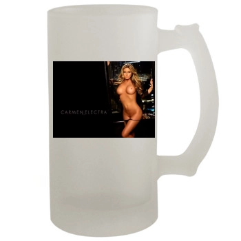 Carmen Electra 16oz Frosted Beer Stein