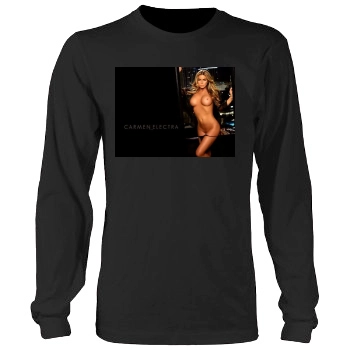 Carmen Electra Men's Heavy Long Sleeve TShirt