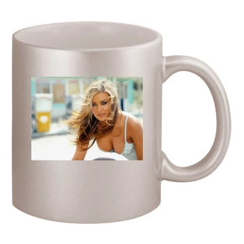 Carmen Electra 11oz Metallic Silver Mug