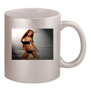 Carmen Electra 11oz Metallic Silver Mug