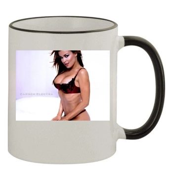 Carmen Electra 11oz Colored Rim & Handle Mug