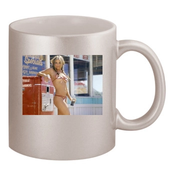 Carmen Electra 11oz Metallic Silver Mug